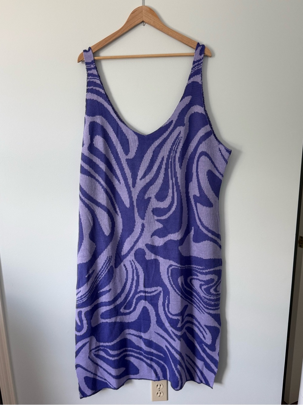 H&M Divided Purple Knit Tank Top